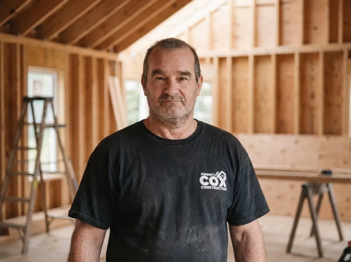Kenneth Cox, owner of Kenneth Cox Construction